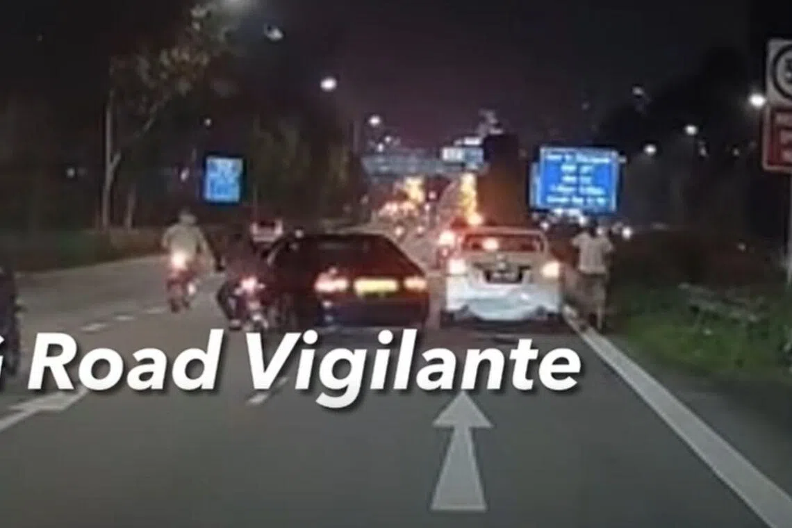 حادثة تصادم مروعة في وودلاندز