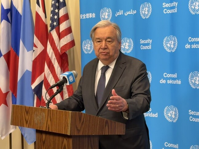 دعوة غوتيريش لنزع السلاح النووي