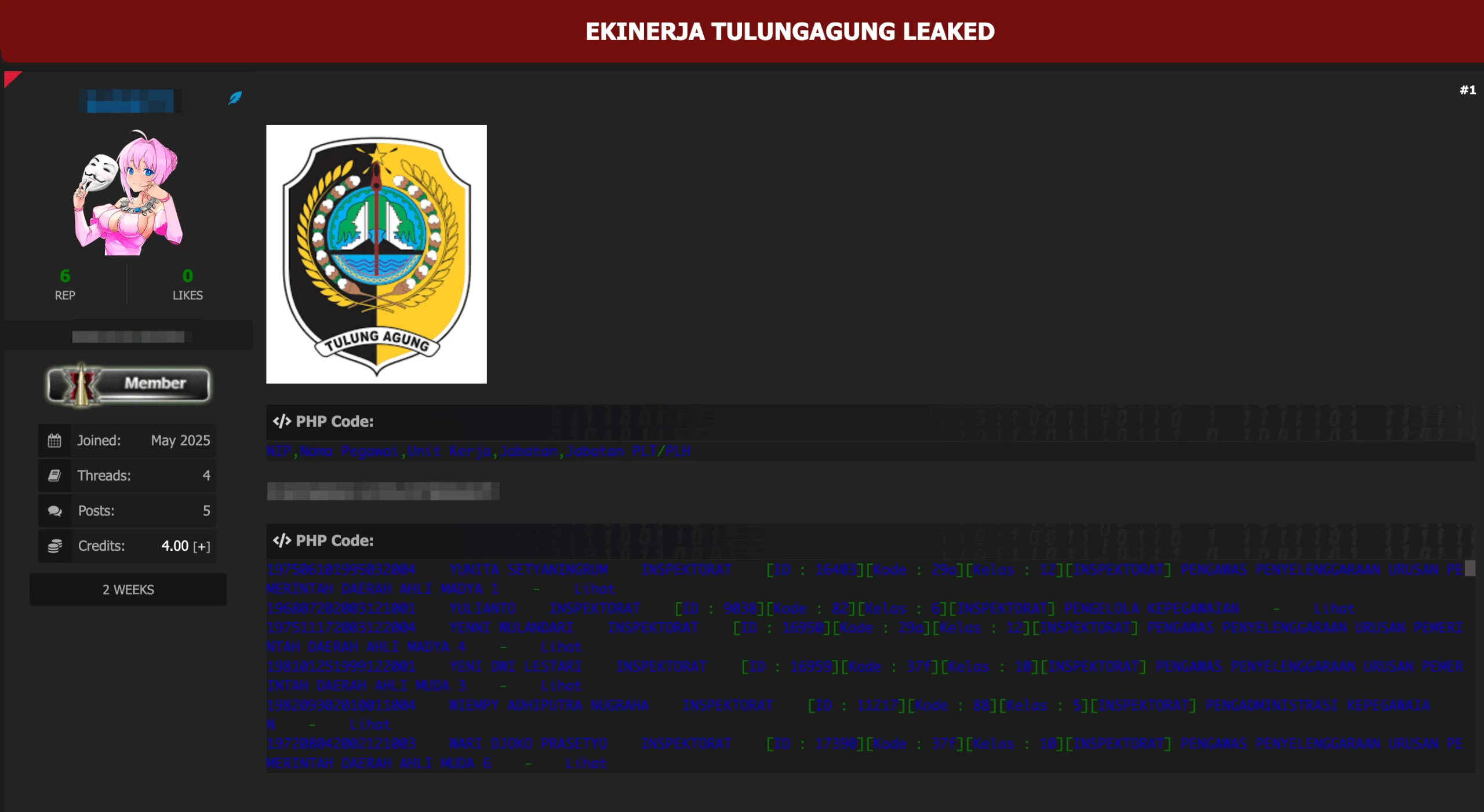 Indonésie : Protection des droits des employés publics sous contrat