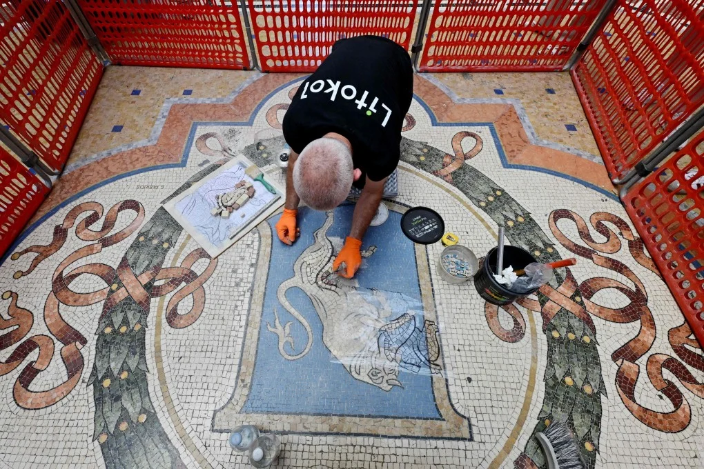 Restore the Bull Mosaic in Milan
