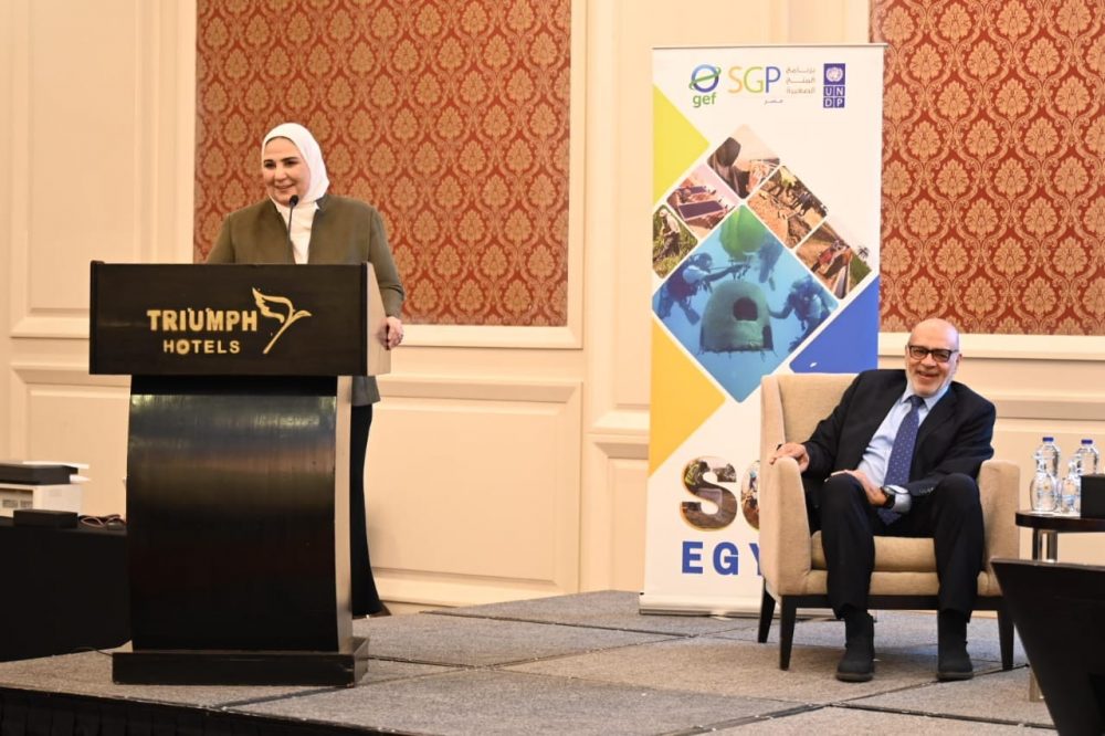 Visite de la ministre de la Solidarité sociale à Um Hani