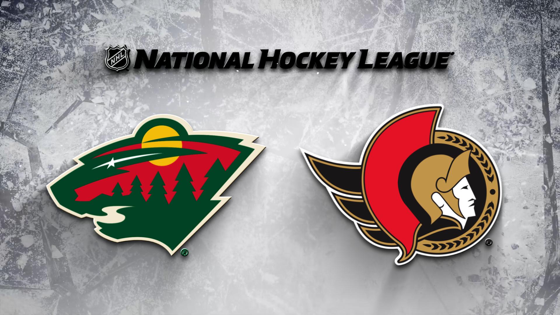 Minnesota Wild besiegt Senators mit 4-1 im NHL-Spiel
