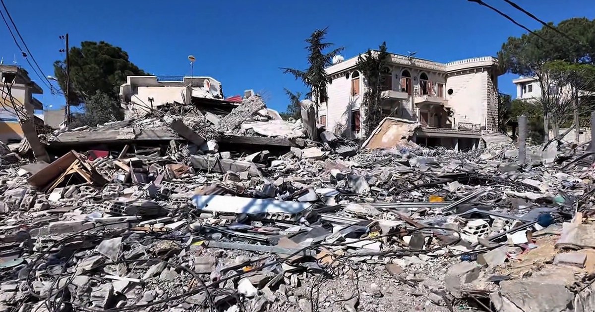 Israël détruit Nabatieh au Liban par bombardements