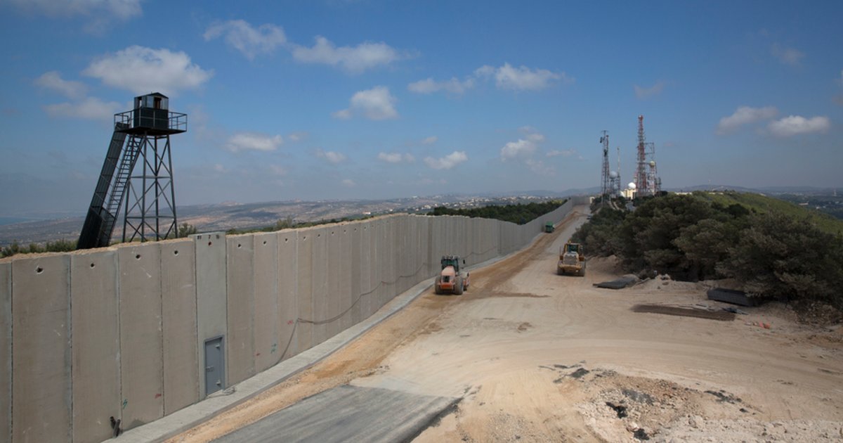Accusations sur la construction d'un mur par Israël au Liban