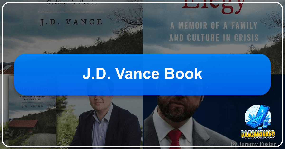 Neues Buch von J.D. Vance über Glauben und Einfluss