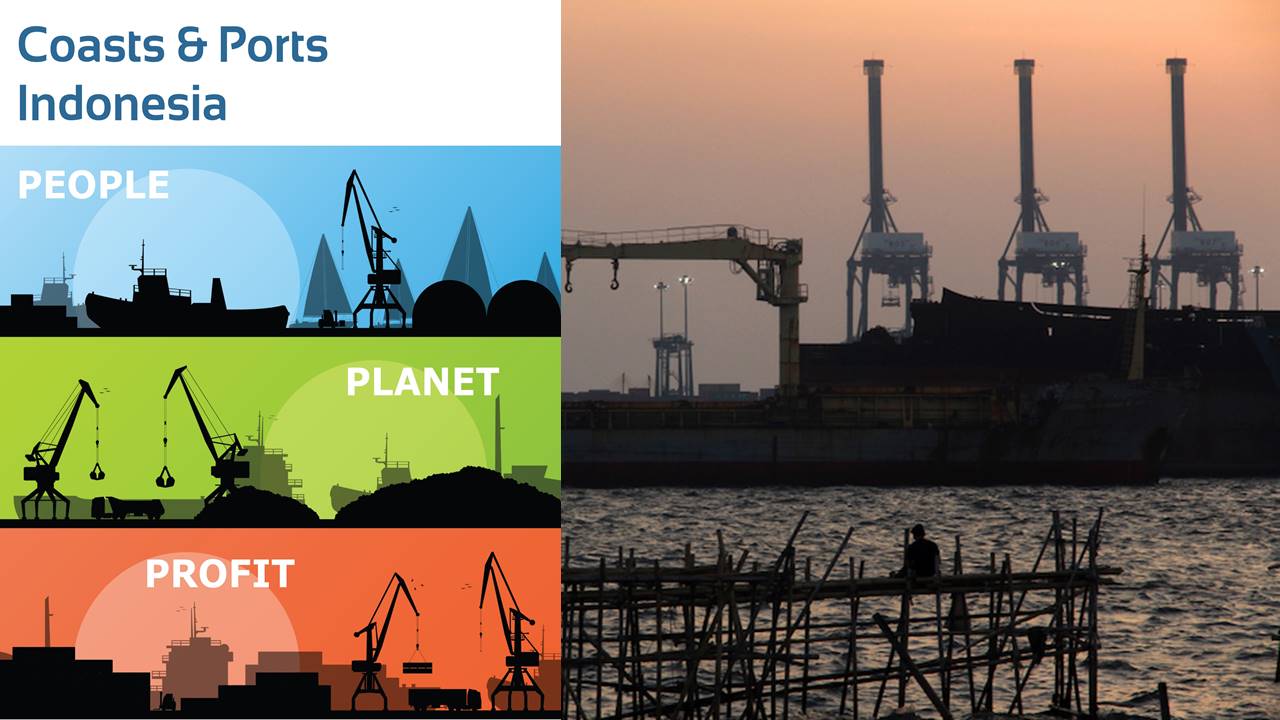 تحسين كفاءة الموانئ الإندونيسية