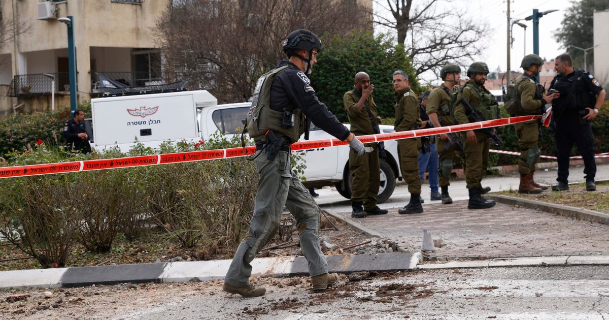 Attaque par missile à Arad, Israël