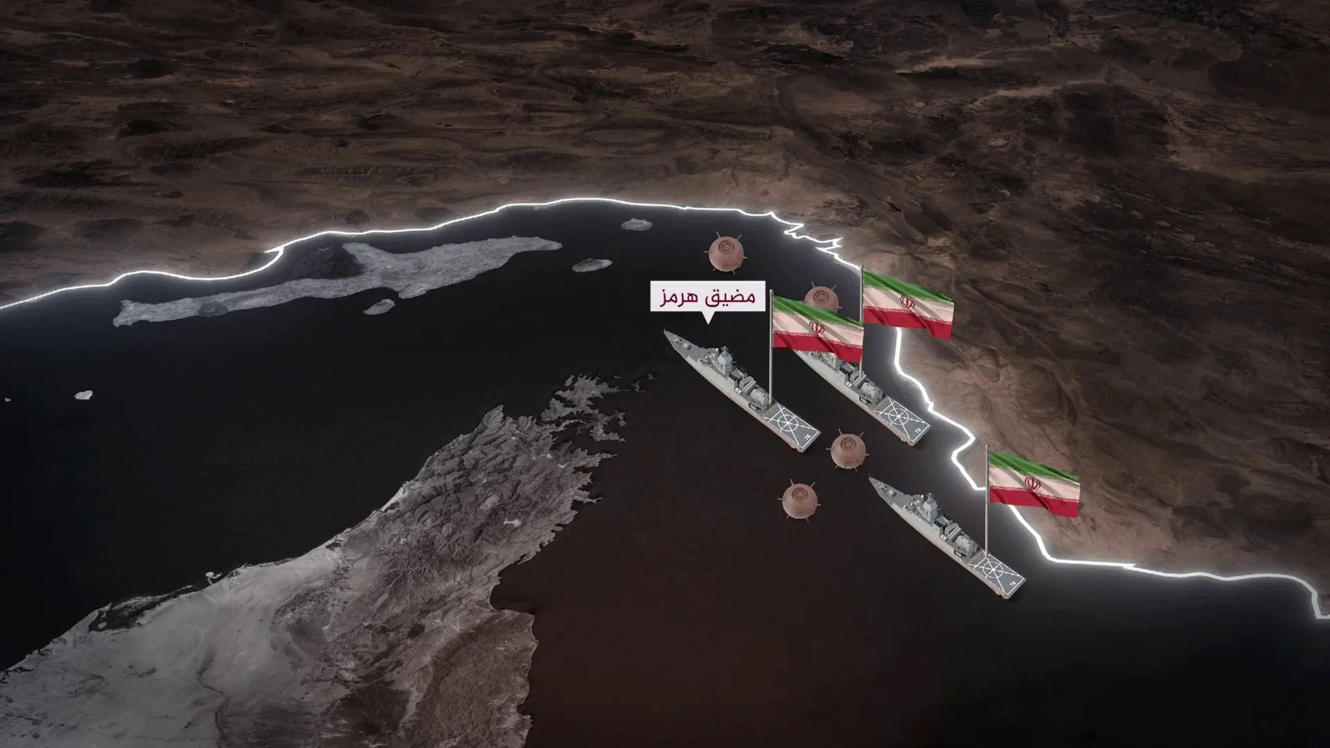 Les îles d'Iran dans le détroit d'Hormuz : surveillance et sécurité