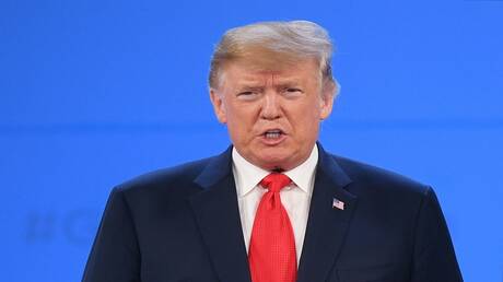 ترامب يؤكد أن الحظ حالف إيران في إسقاط مقاتلة أمريكية