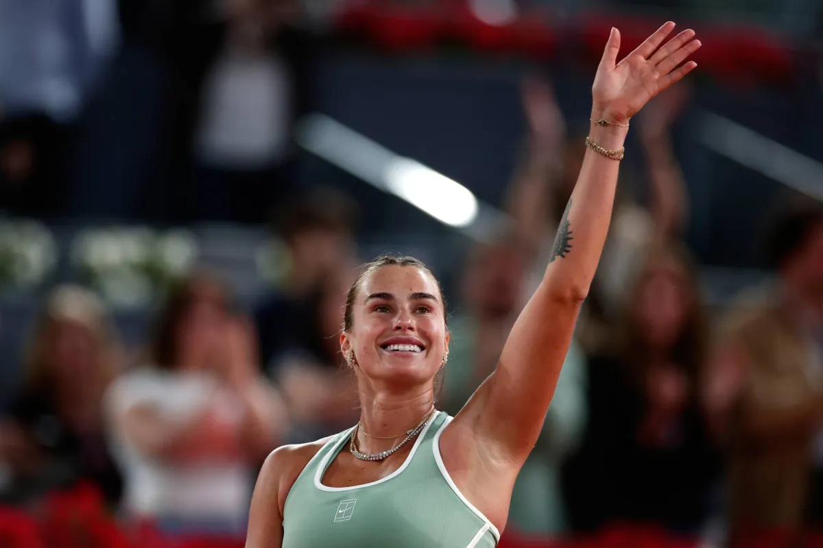 سابالينكا ورود يتأهلان في دورة مدريد وشفيونتيك تودع