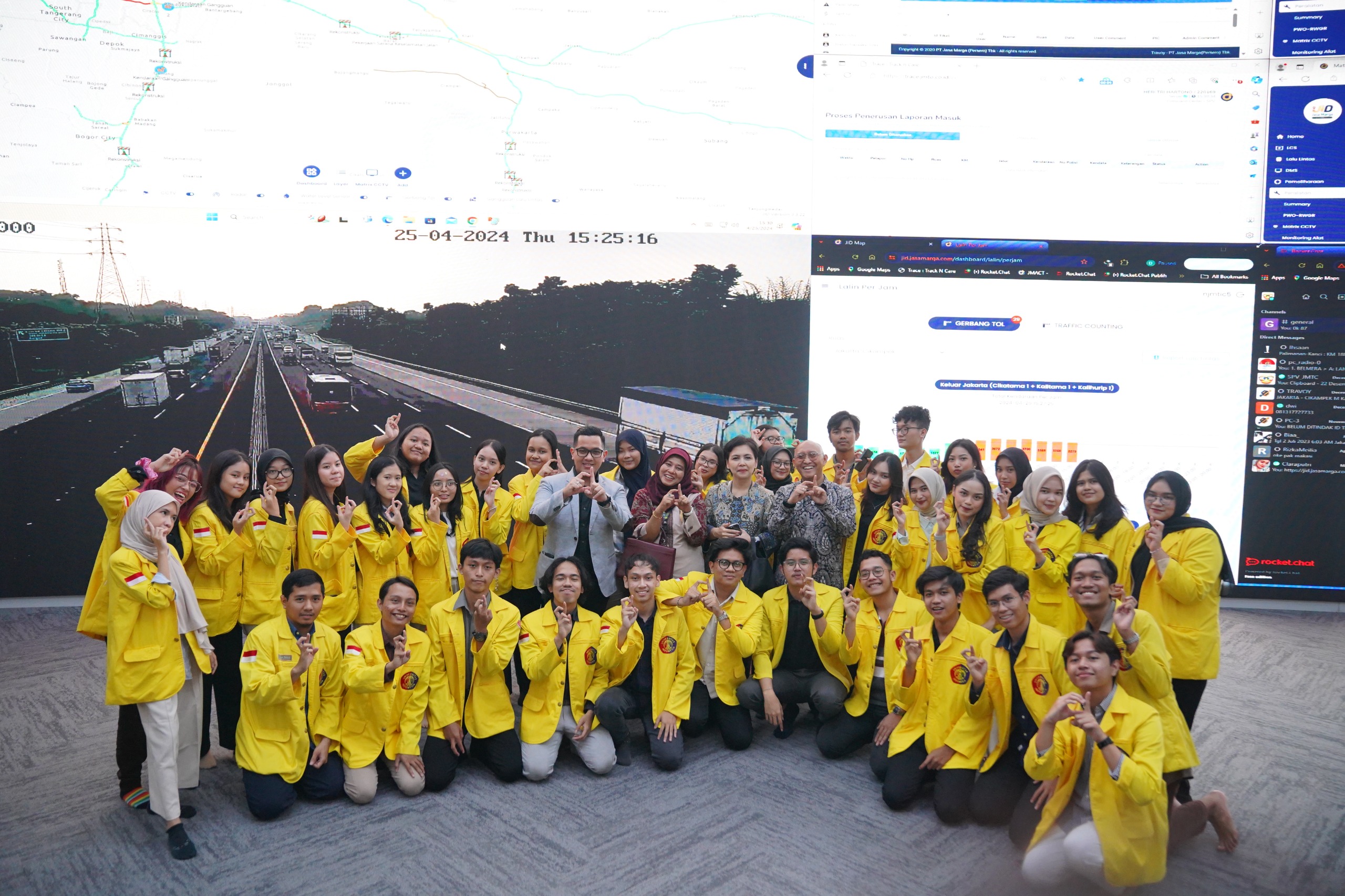 أعمال صيانة الطرق السريعة في إندونيسيا