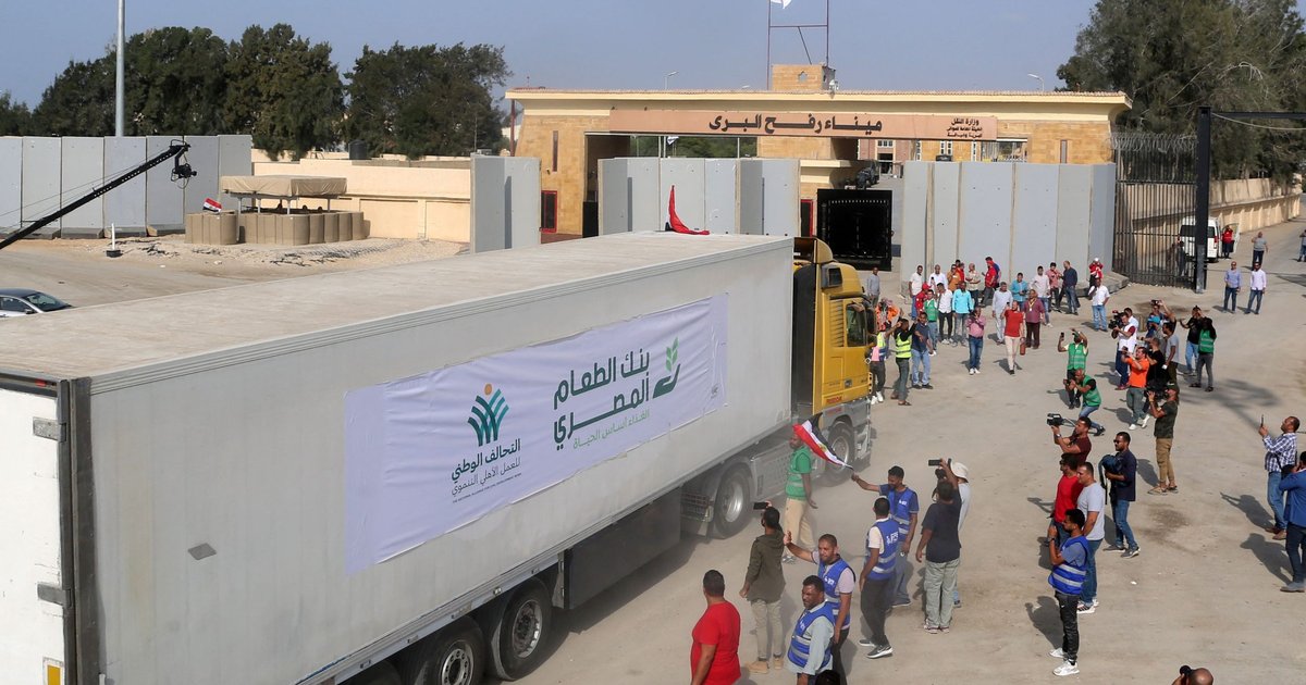 Karawane Zad al-Izzah 166 bringt humanitäre Hilfe nach Gaza
