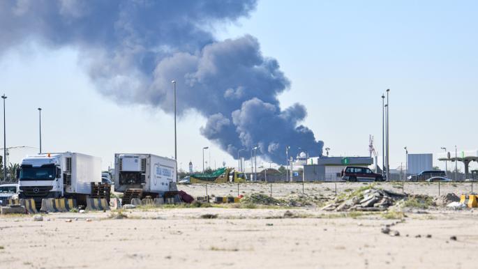 Fires at Kuwait's Ahmadi Port Refinery Due to Drone Attack