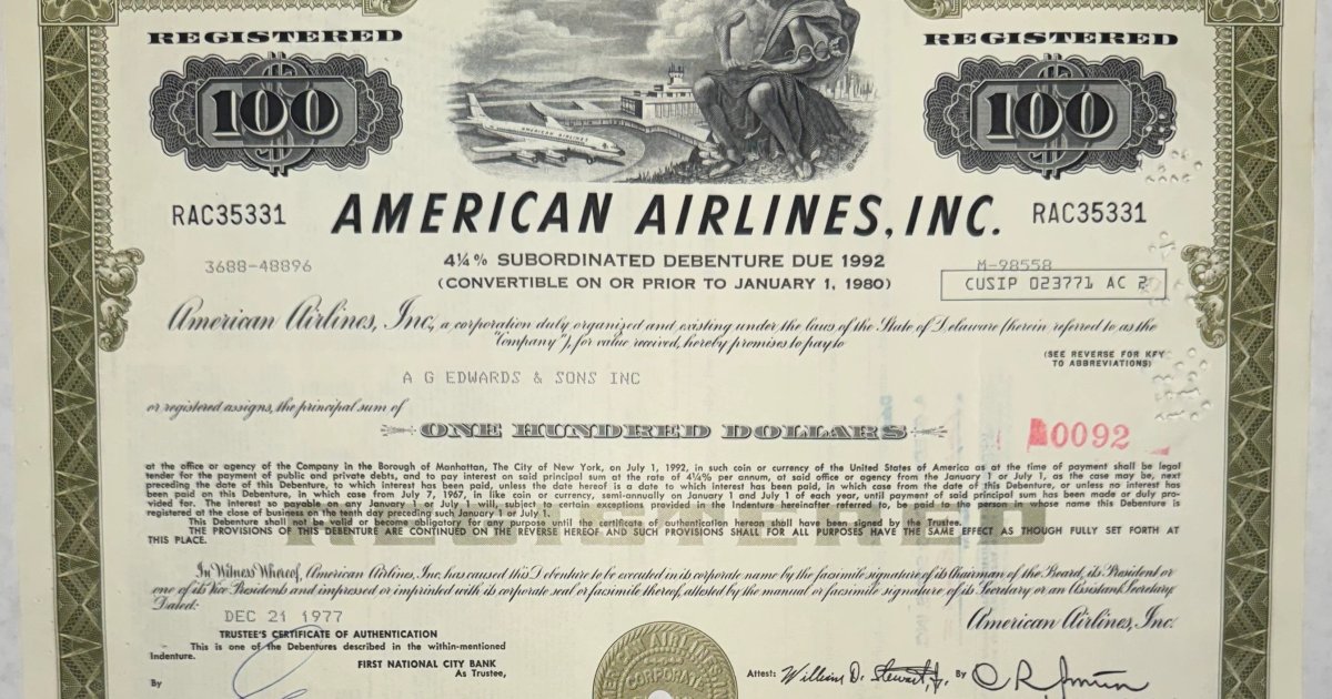 American Airlines 1.14 milyar dolarlık tahvil çıkarıyor