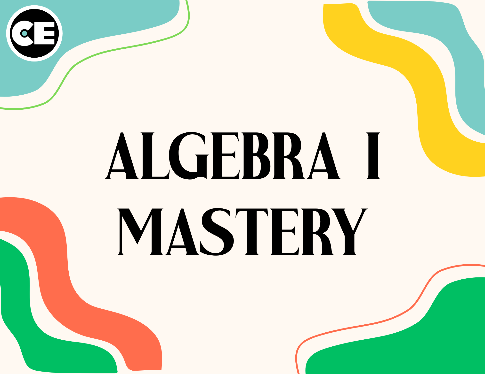 نموذج استرشادي لمادة الجبر والاحتمالات لطلاب الإعدادية