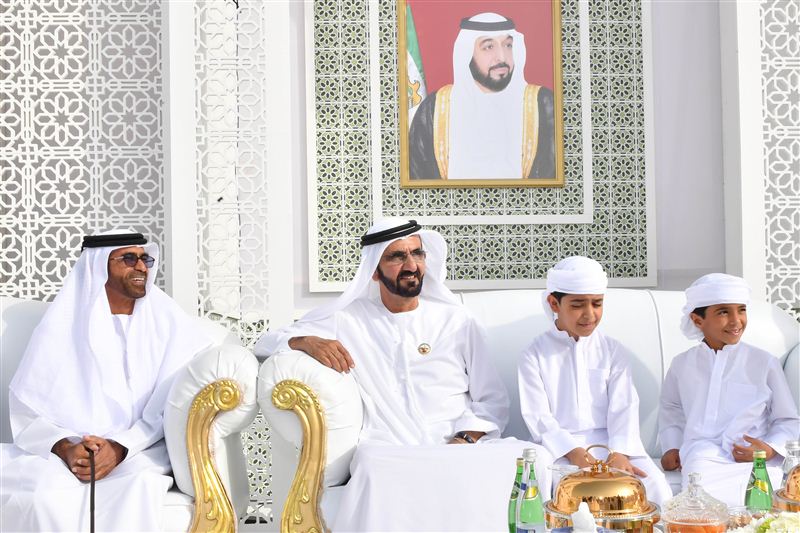 حمدان بن محمد يشارك في احتفالات البلوشي في العين