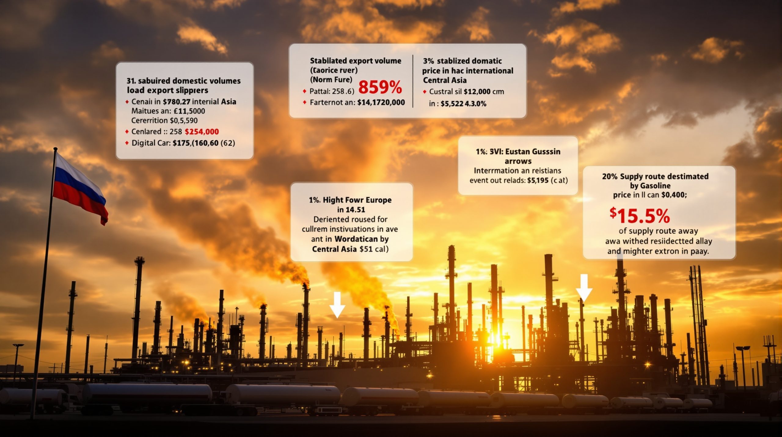 La Russie interdit l'exportation d'essence et son impact
