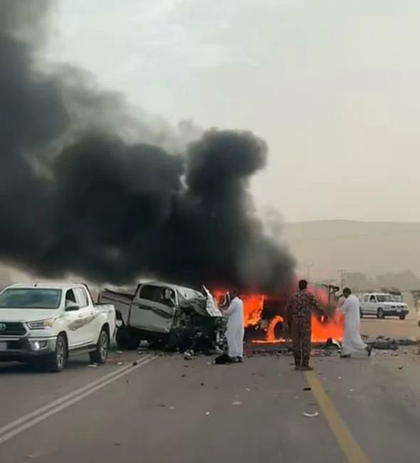 فاجعة حوطة بني تميم: وفاة 6 أشخاص في حادث مروري