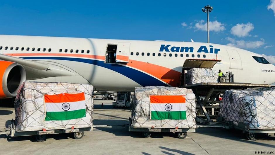 نيودلهي ترسل مساعدات طبية عاجلة إلى كابول بعد الغارة