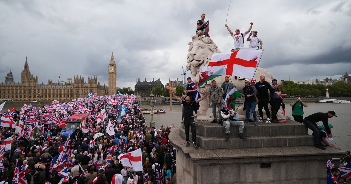 London Protest Against Far-Right Extremism: Jewish Community Absence
