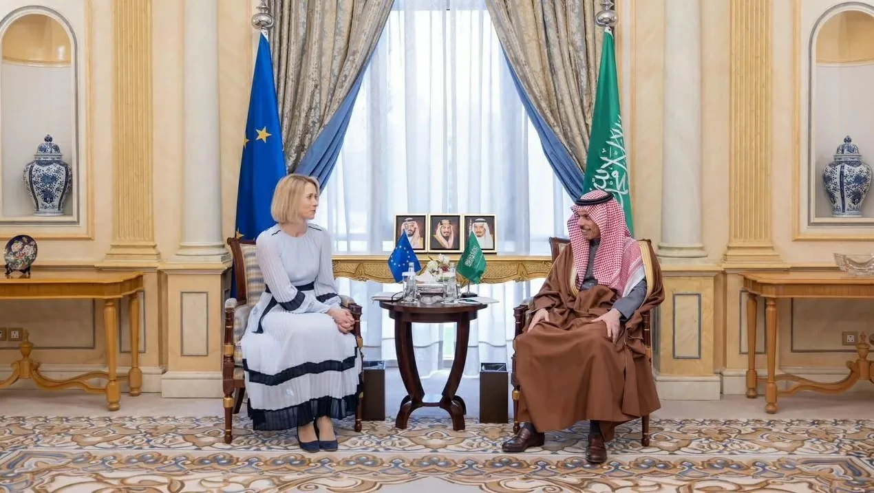 استقبال وزير الخارجية للممثلة العليا للاتحاد الأوروبي