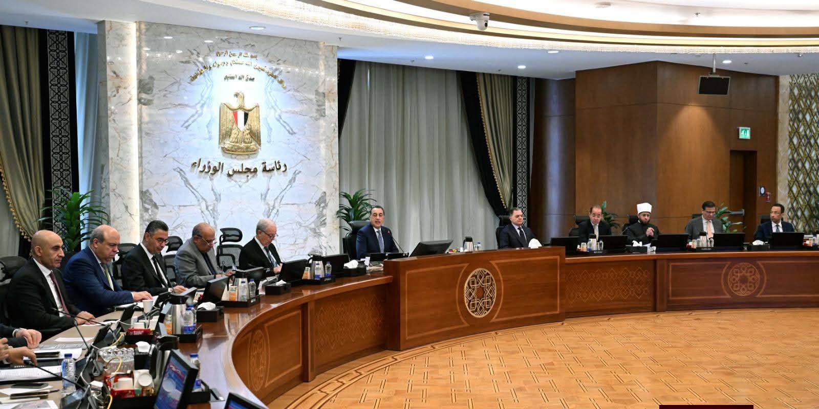 مجلس الوزراء المصري يوافق على مشروعات تنموية جديدة