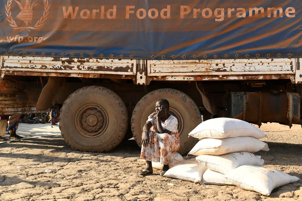 Food Aid Distribution in Omdurman, Sudan