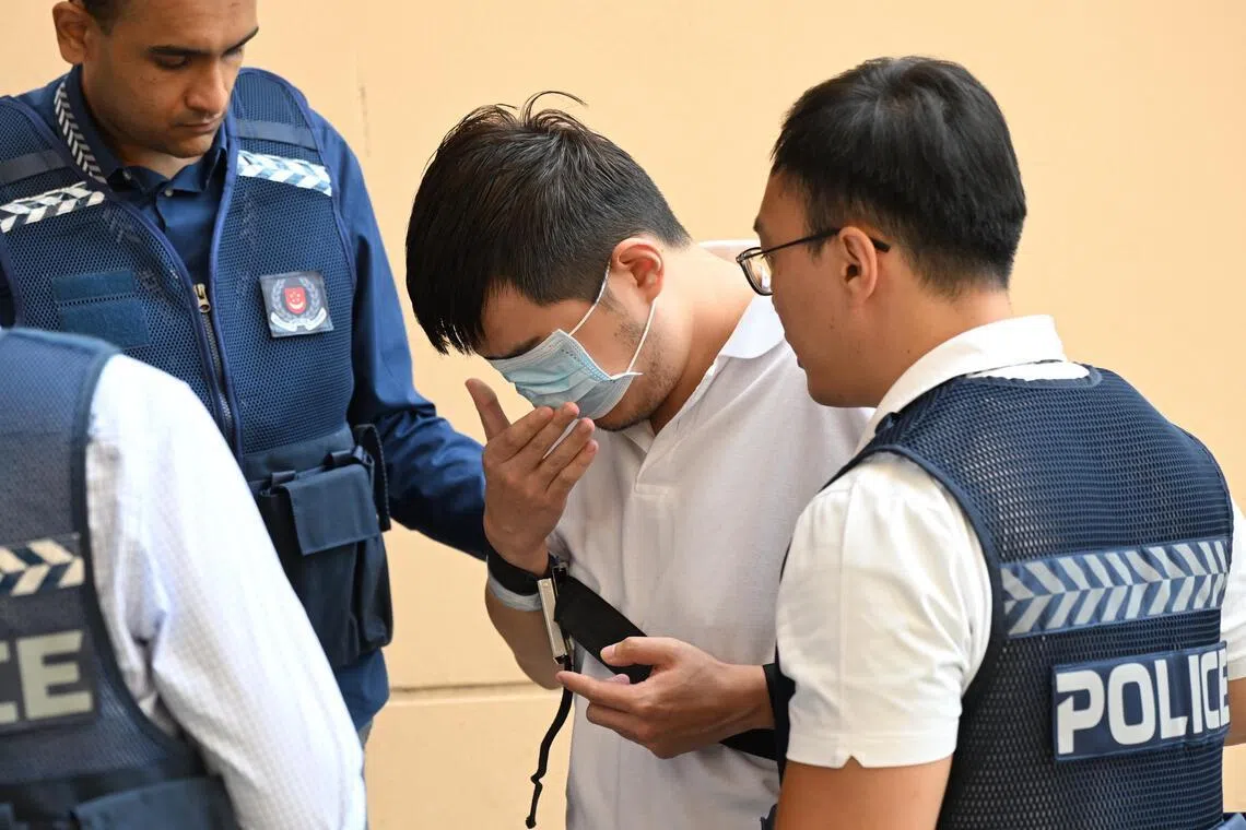 Festnahme eines jungen Mannes wegen Eierwurfs auf Polizeiautos