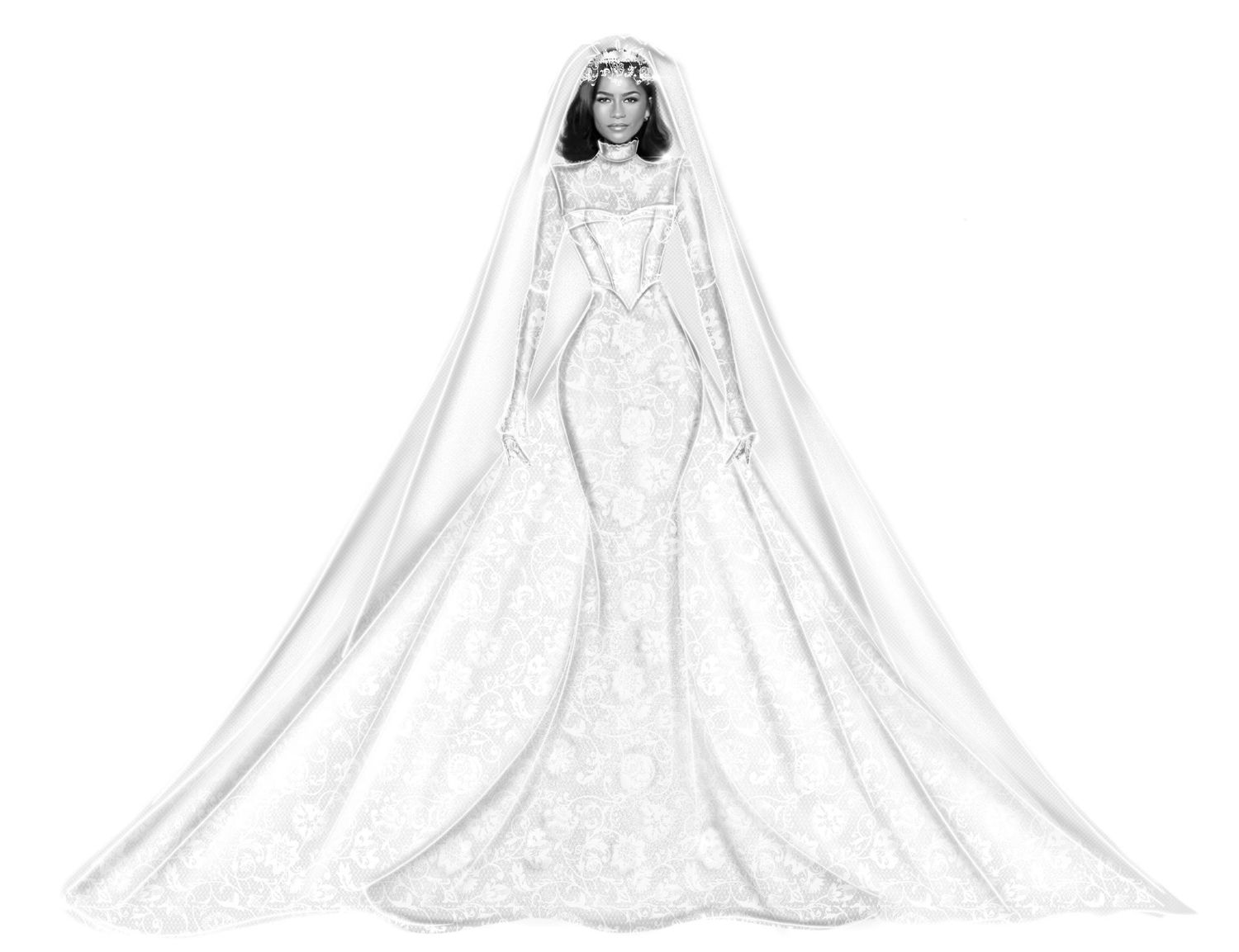 Zendaya präsentiert Hochzeitsmode-Kollektion