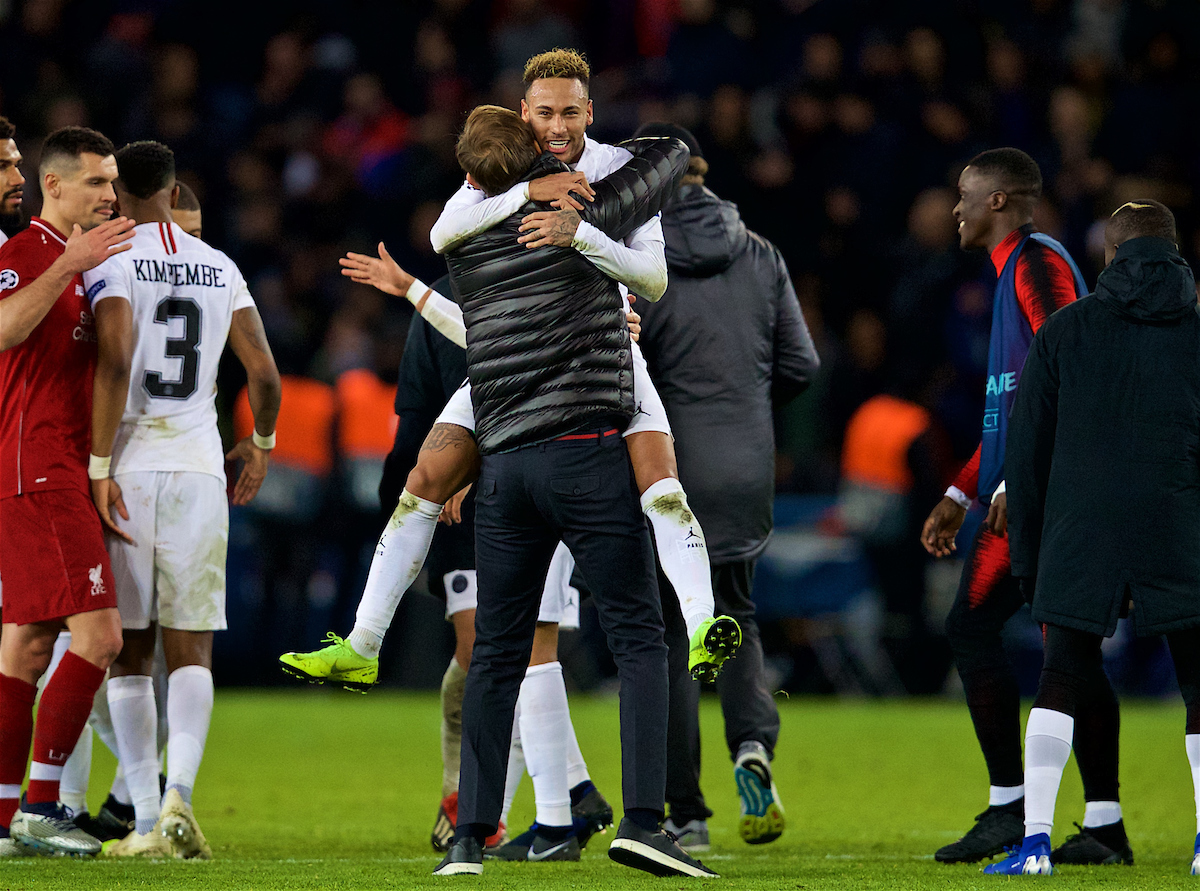 باريس سان جيرمان وليفربول في دوري الأبطال