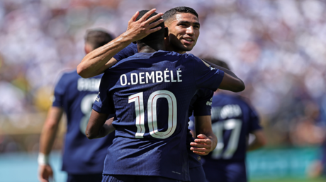 Paris Saint-Germain begrüßt Rückkehr von Dembélé und Hakimi