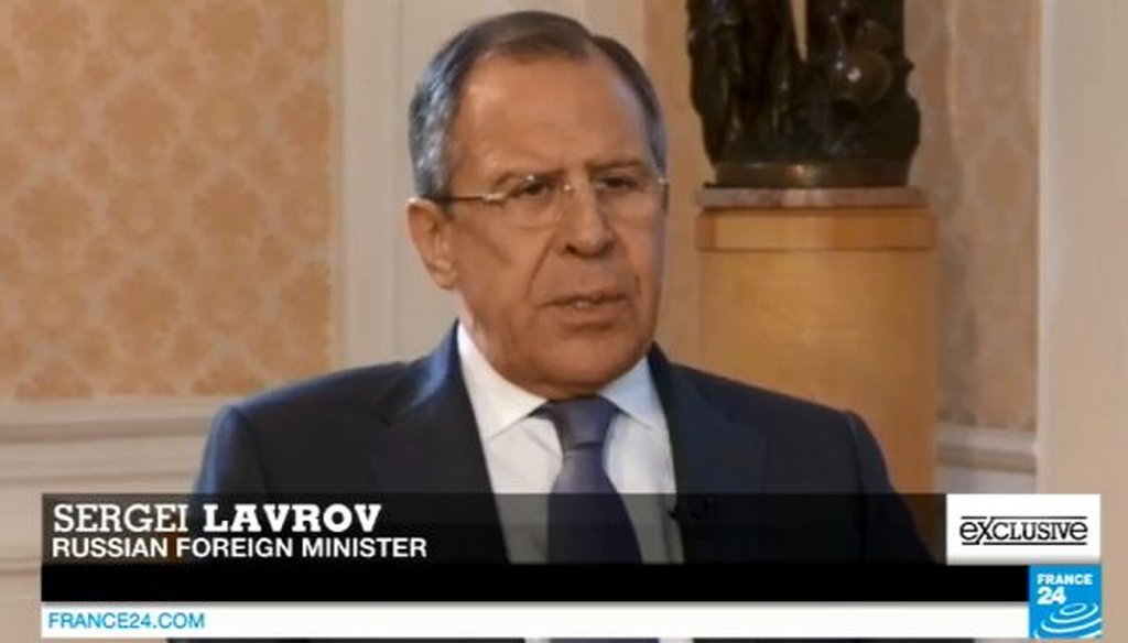 Polêmica sobre entrevista de Lavrov na France 2