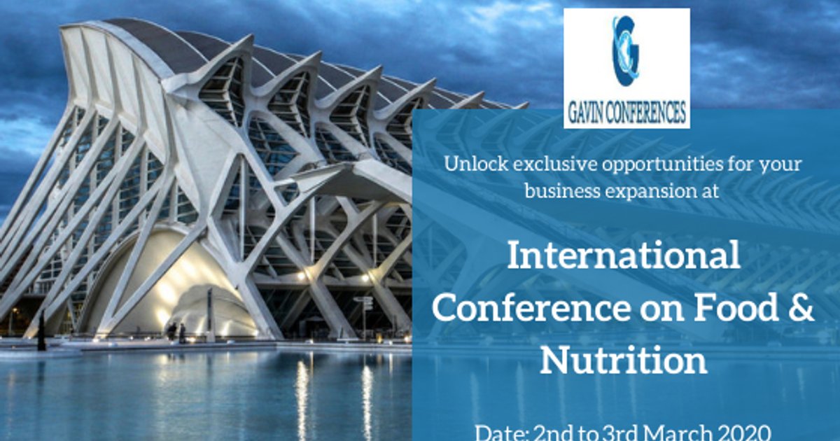 International Conference on Food and Nutrition in Alexandria