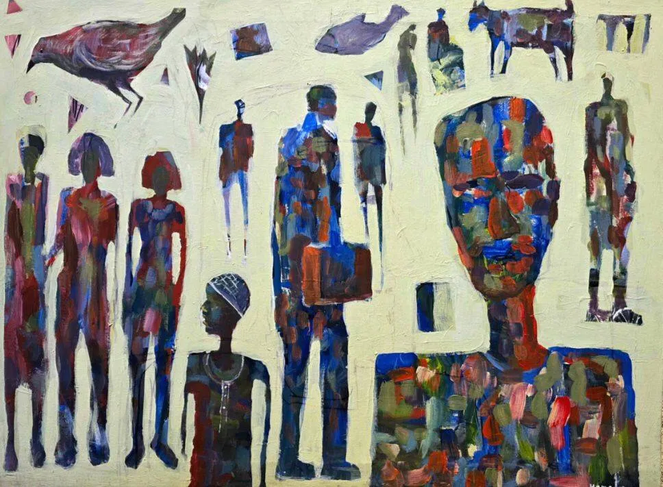 Kunstwerk Mutterliebe in Kairo thematisiert Heimat