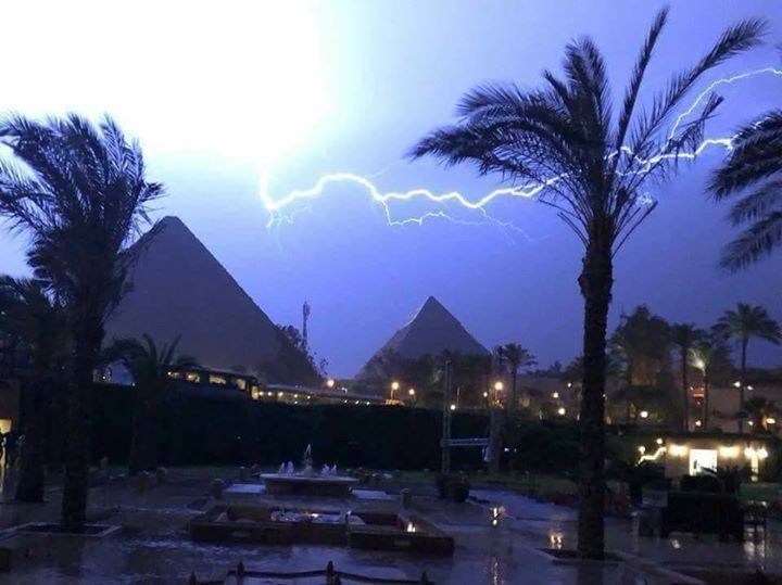 Minya: Lokale Einheiten bekämpfen Regenfolgen