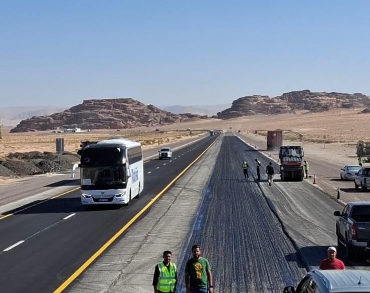 Début des travaux à Zarqa : Projet de maintenance des routes