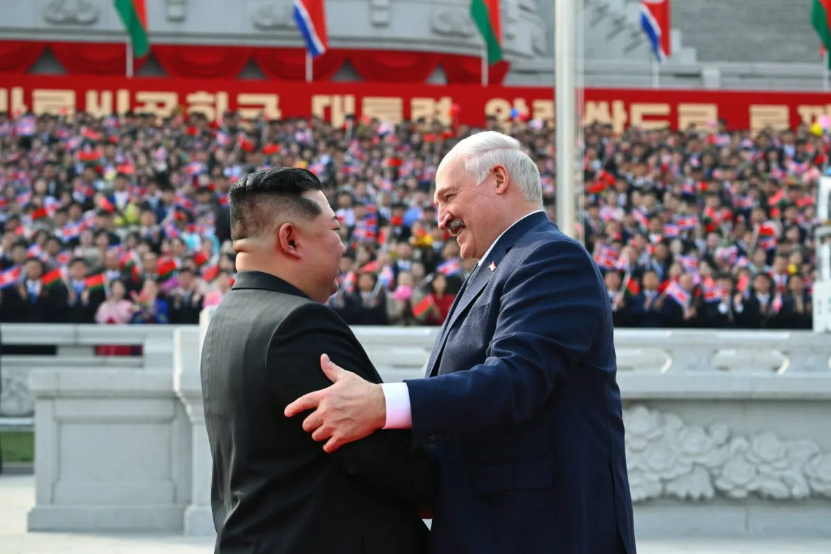 Kim Jong Un Welcomes Lukashenko in Pyongyang