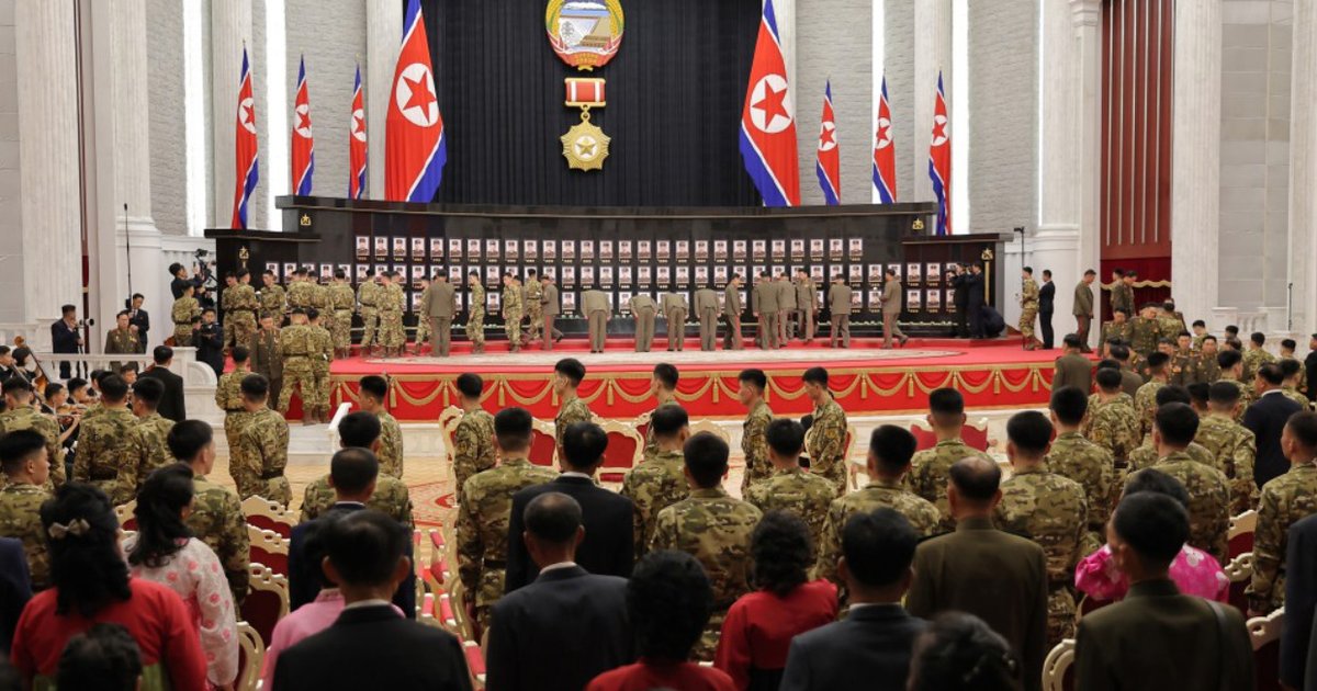 Visite de Kim Jong-un au musée des combattants à Koursk