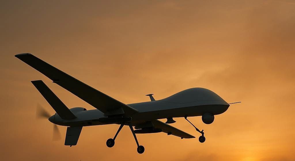 Drone attack on aid truck in Darfur