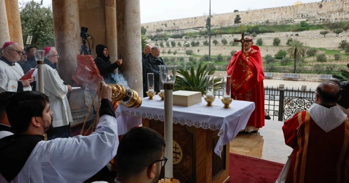 إسرائيل تمنع قداس أحد الشعانين في القدس