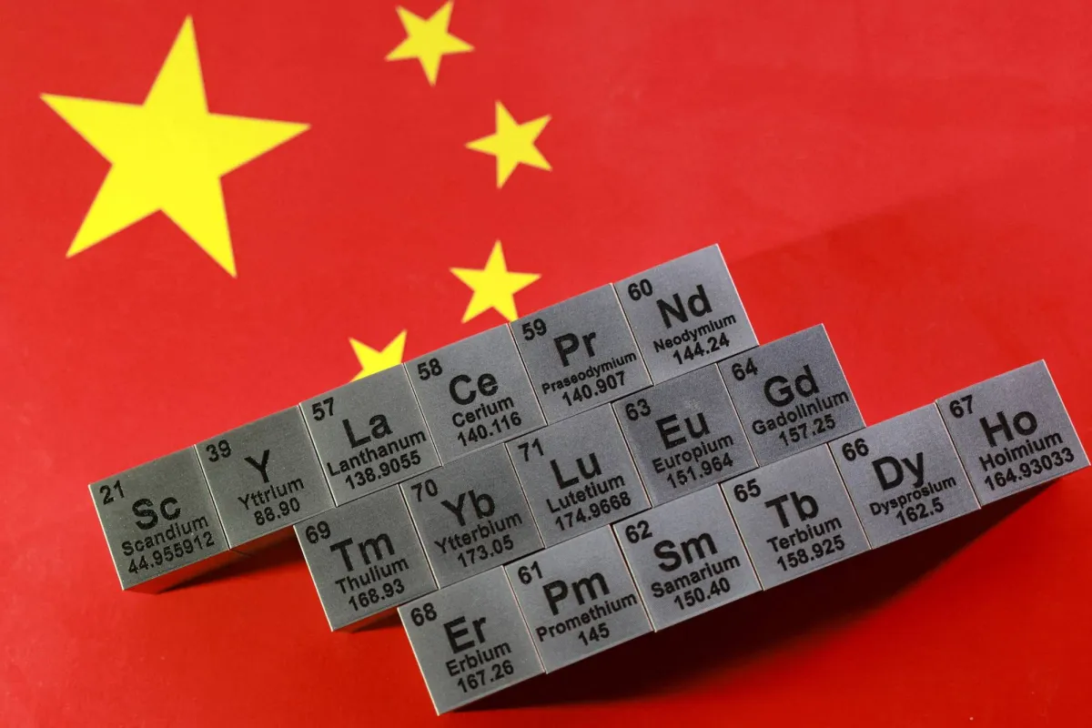 Pékin suspend les exportations de métaux rares vers le Japon