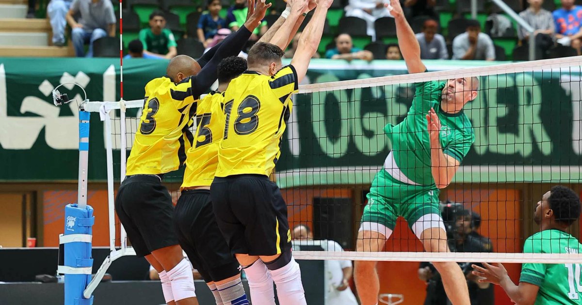 L'Union bat Al-Ahli lors de la Coupe d'élite de volley-ball