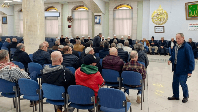 رفض أهالي الجولان لقانون إعدام الأسرى الفلسطينيين