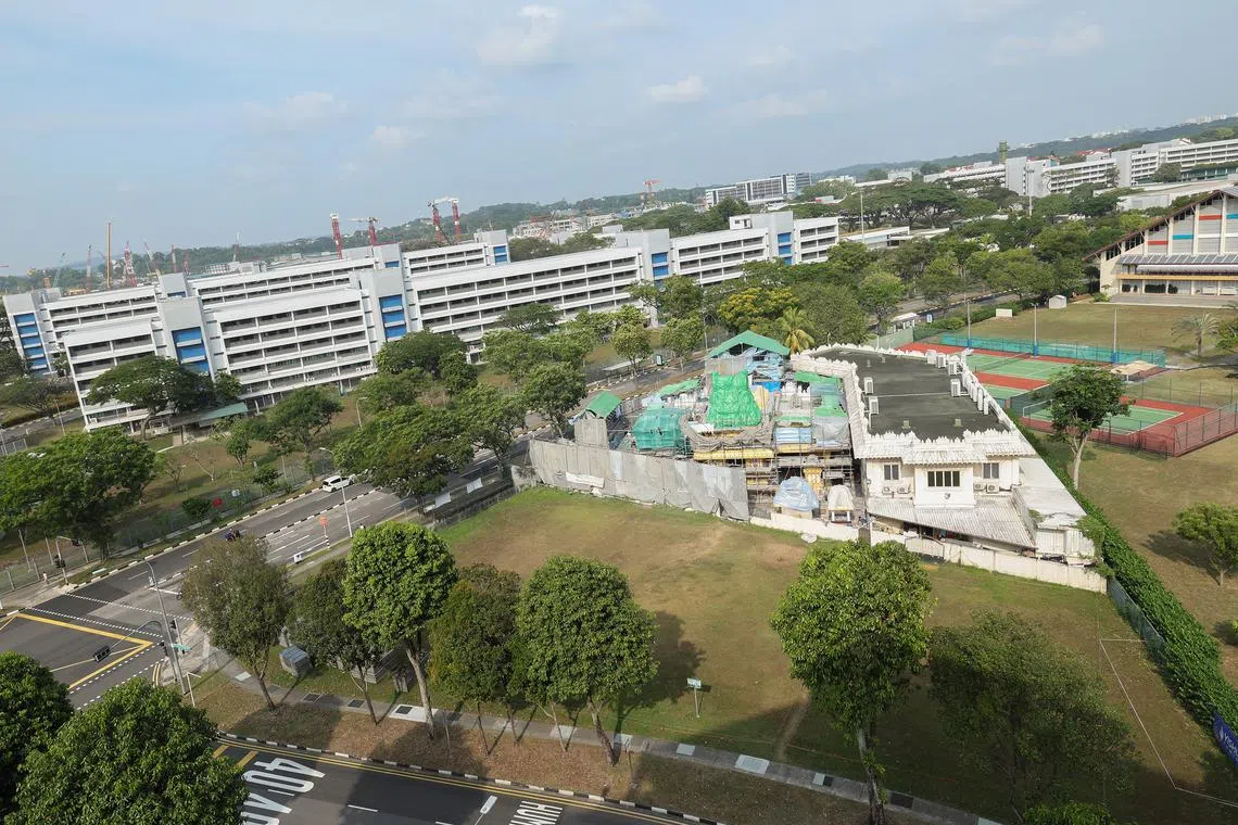 إنشاء معبد هندوسي على الطراز الكيرالي في سنغافورة