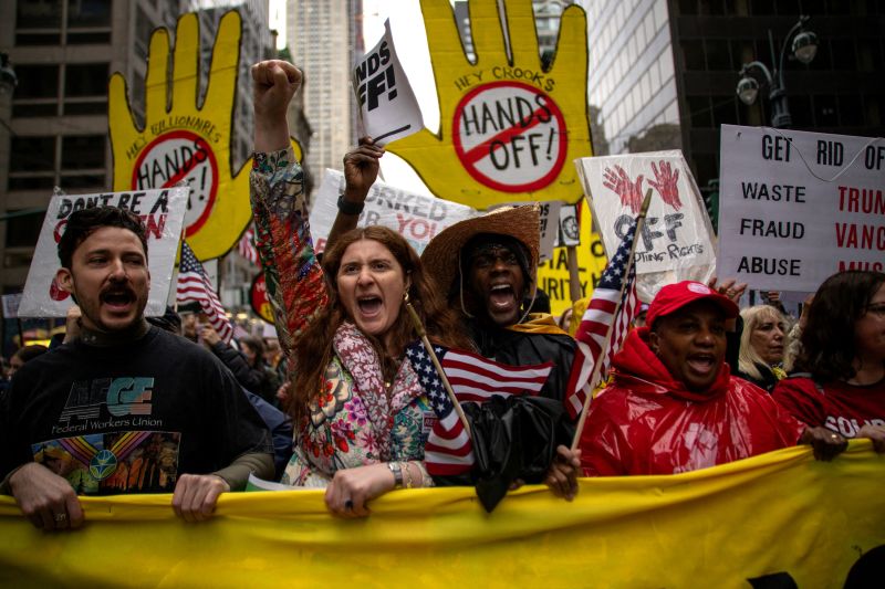 Manifestations aux États-Unis contre Trump