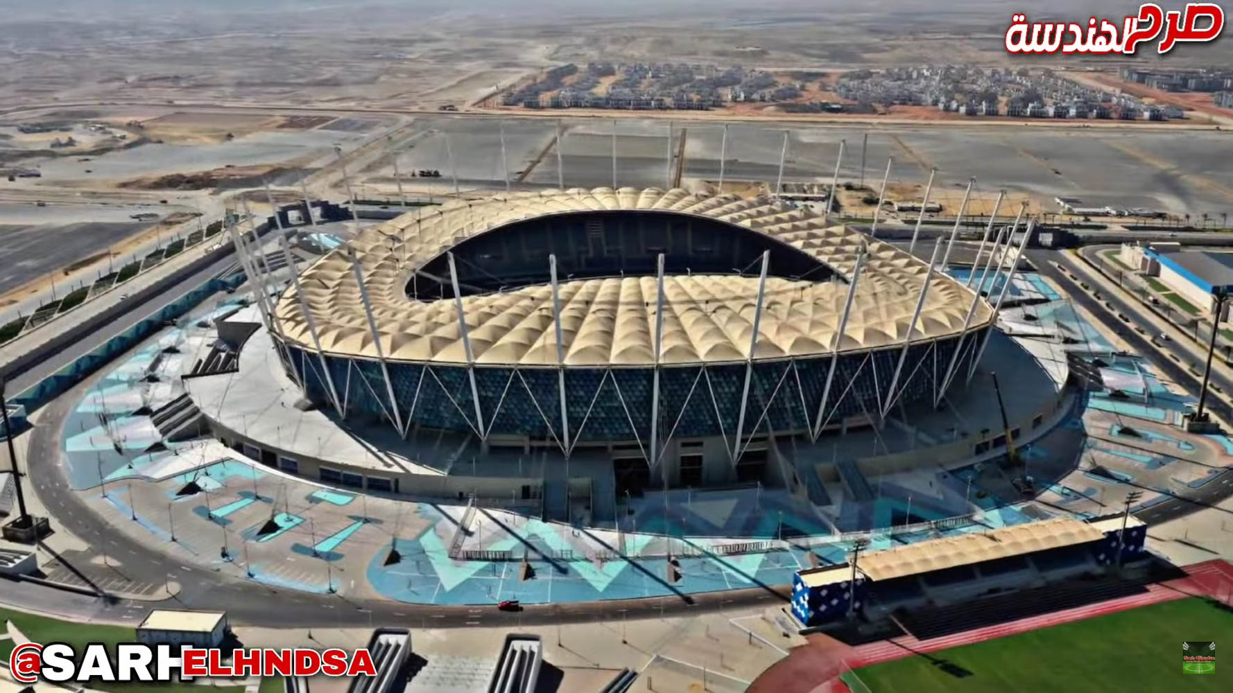 ودية مصر وروسيا في استاد مصر بالعاصمة الإدارية