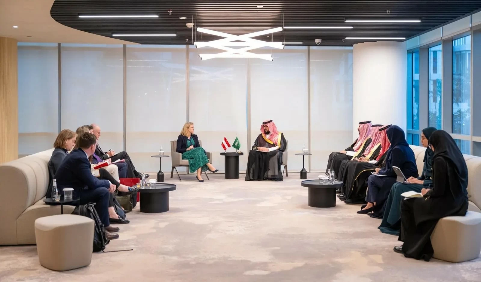 اجتماع سعودي نمساوي لتعزيز التعاون الاقتصادي