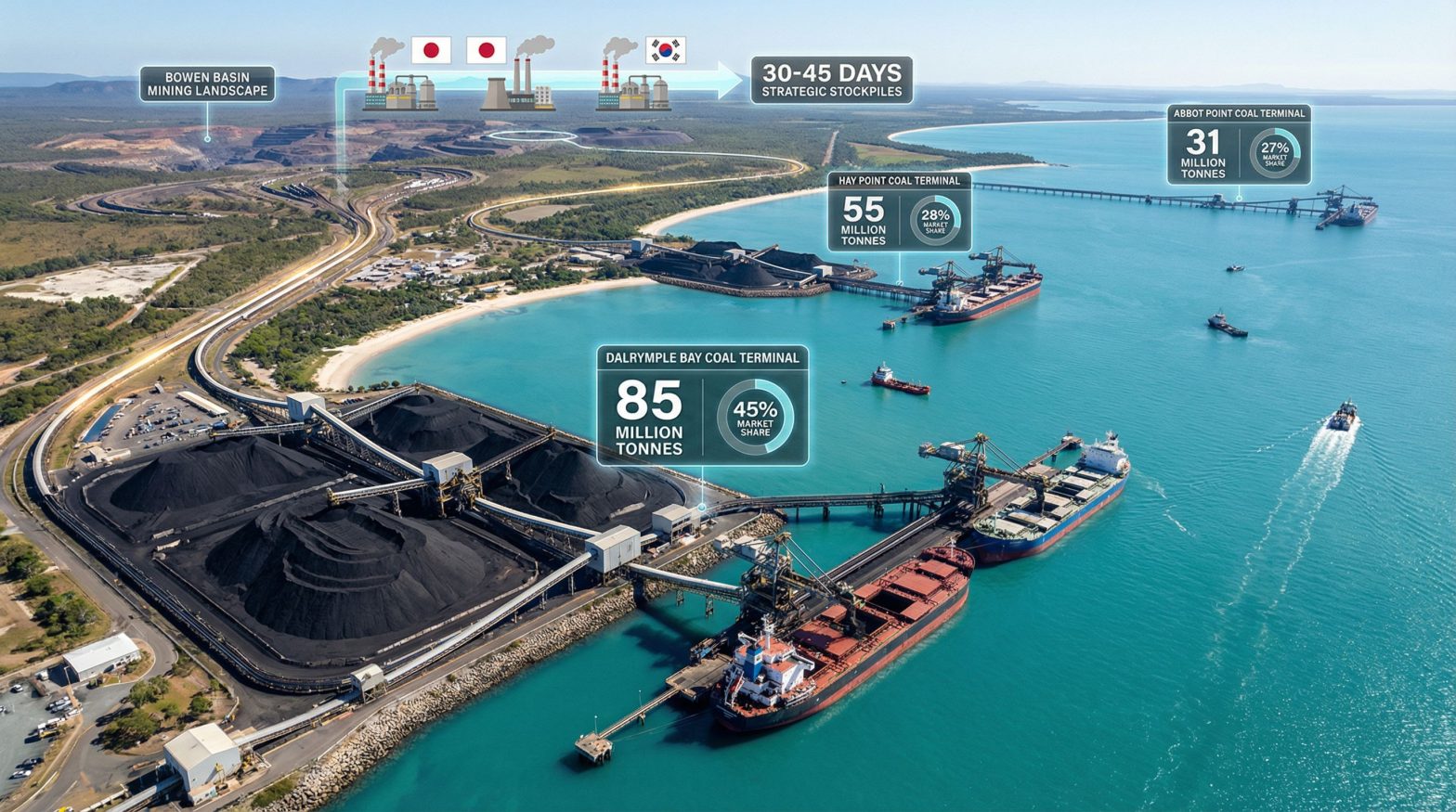 Reprise des opérations dans un port australien après un cyclone