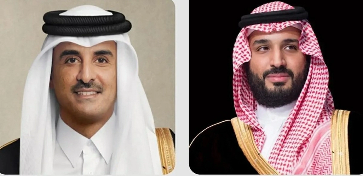 تعزيز الأمن الإقليمي: اتصال بين ولي العهد السعودي وأمير قطر