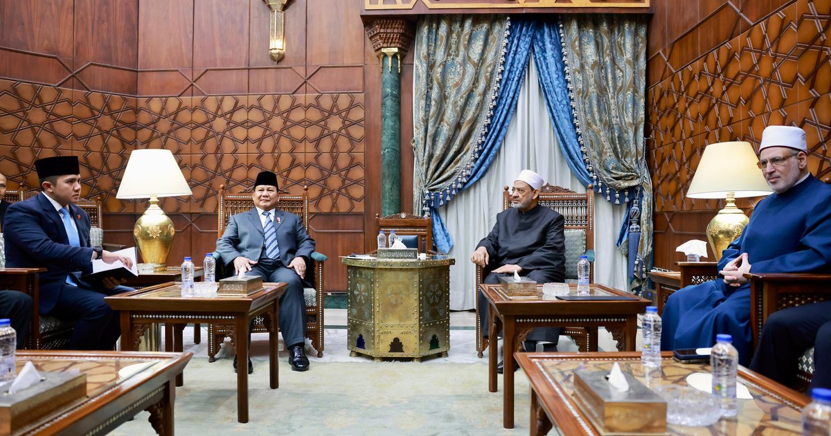 Rencontre entre le Cheikh d'Al-Azhar et le Président de la Cour